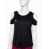 Blusa Det. Ombro - Preto