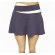 Saia Esportiva com Short Interno e detalhe em faixa branco. - Cinza